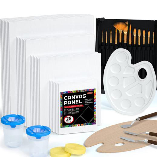 Kini idi ti o yẹ ki o Yan Awọn ipese Awọn ohun elo Aworan Canvas Painting Board pẹlu Awọ fun Awọn iṣẹ akanṣe Ṣiṣẹda Rẹ
