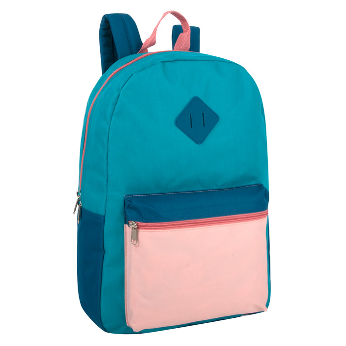 Agbara giga Rainbow Awọ 17 Inch Backpack