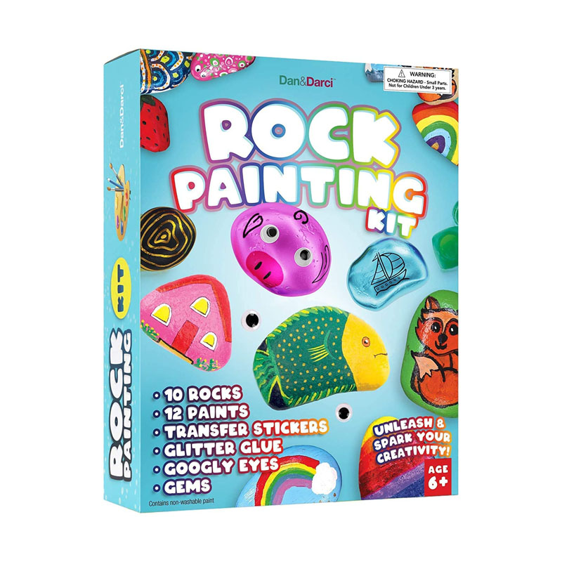 Rock Painting Apo Kids DIY Art Crafts